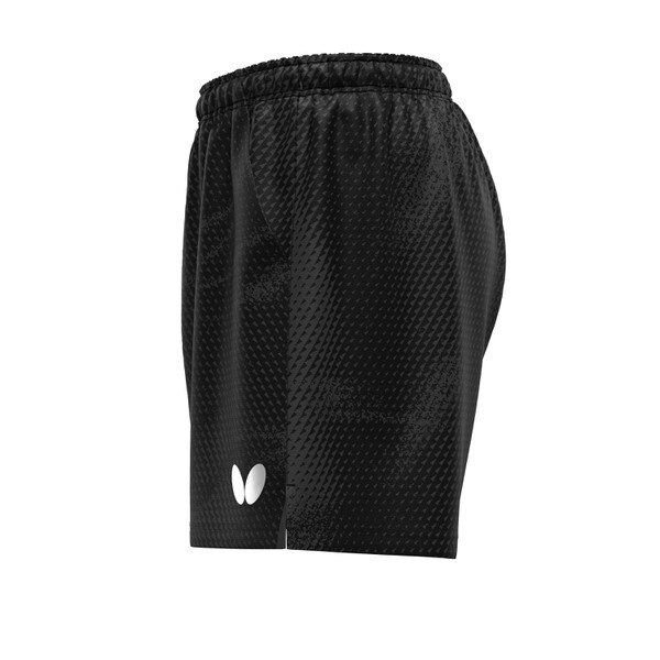 Butterfly Elistar12 Table Tennis Shorts - Black - Left Side